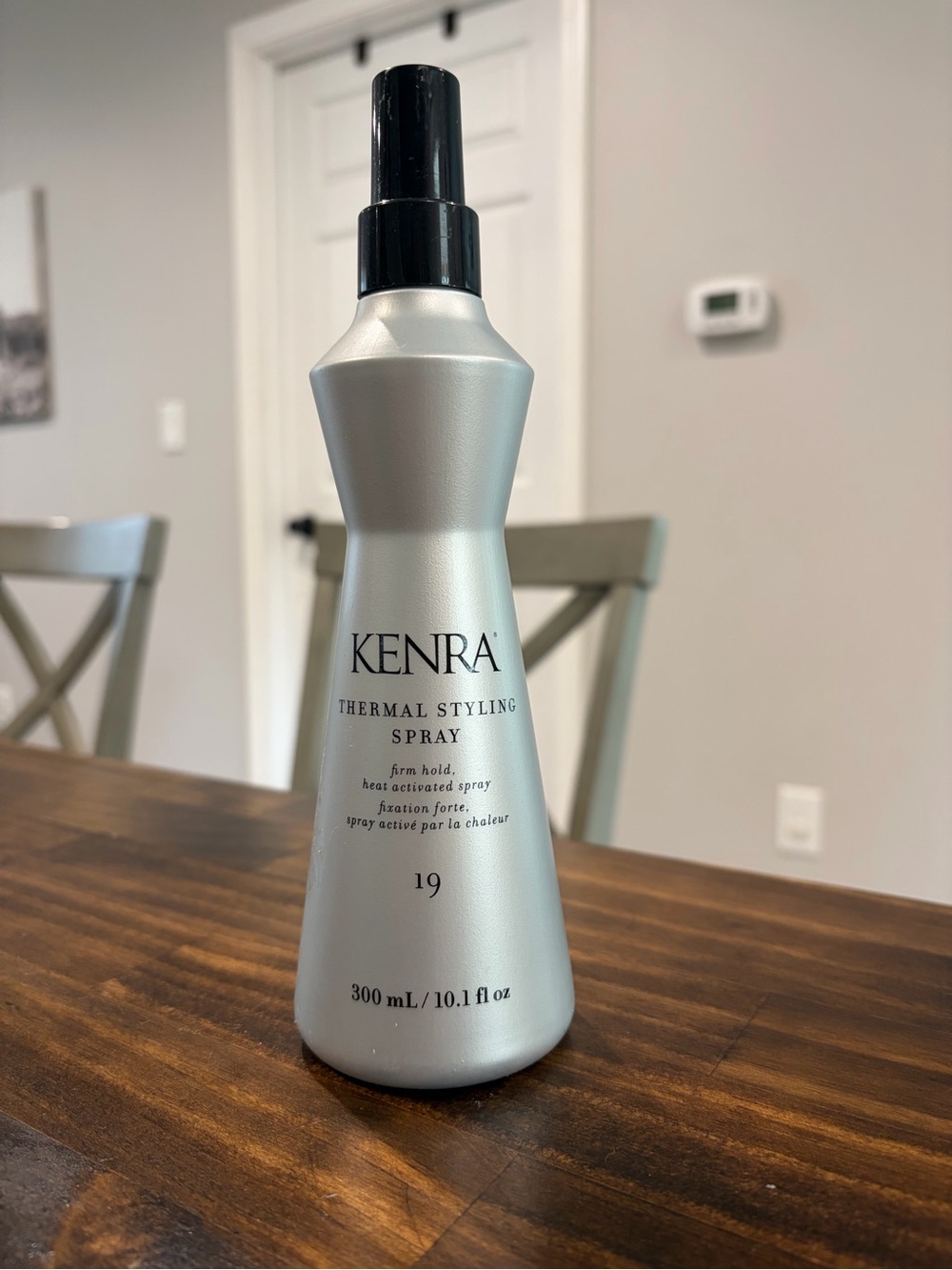 Kenna Thermal Styling Spray 19 — Silver Heat-Activated Hold BRAND NEW
